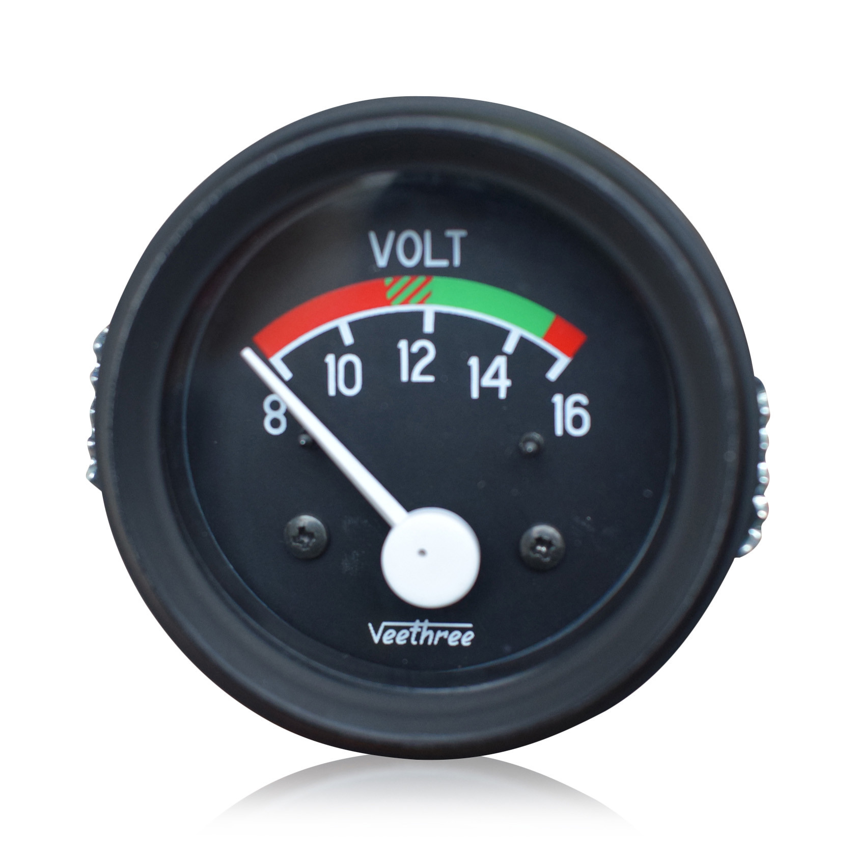 Voltmeter, 12v - Black - Volvo Penta 881649 