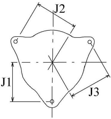 Dynamo Honda Marine BF135 BF150  12v  nieuw - Afbeelding 5