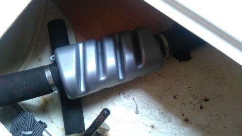 Water outlet muffler Ø 60mm Plastic photo review