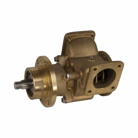 Impellerpomp Volvo Penta TAMD102 TAMD120 TAMD122 koelwaterpomp. Door ontwikkeling de ideale vervanger van uw originele volvo buitenwater pomp.