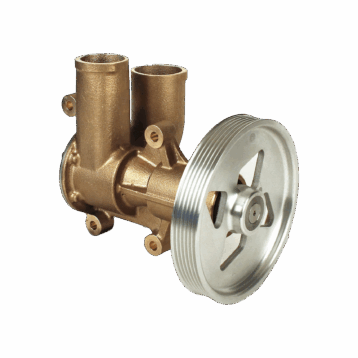 Impellerpomp Volvo Penta D4 serie koelwaterpomp. Door gebruikt van Hoogwaardiger materiaal is deze pomp van beter kwaliteit dan het origineel.
