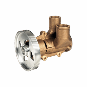 Impellerpomp Volvo Penta D4 serie koelwaterpomp. Door gebruikt van Hoogwaardiger materiaal is deze pomp van beter kwaliteit dan het origineel.