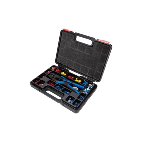 Kabelschoen assortiment geïsoleerd 552-delig met tang