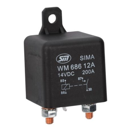 Relais 12V 40A maak  30, 85, 86, 87