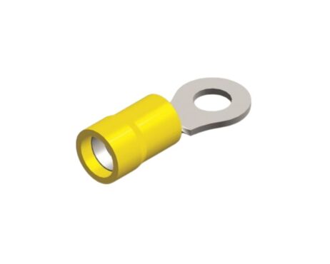 PVC ring tongue M10 yellow 4-6mm² packaging 5 pieces