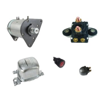 Complete set Dynastarter with regulator and starter relay Volvo Penta MD1, MD2, MD6A, MD7