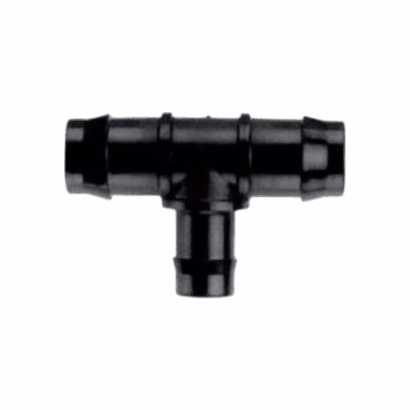 Koppeling T-stuk 3x 8mm brandstof en koelvloeistof slang