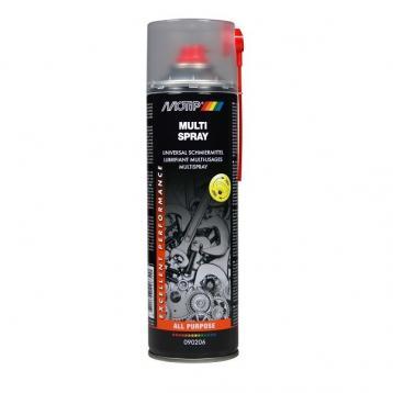 Multispray I Smeren beschermen en reinigen van onderdelen van metaal en kunststof 500ml