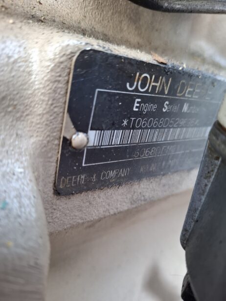 John Deere 6068 generator engine (for parts) - Image 3