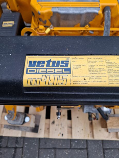 Vetus M4.15 33pk scheepsmotor met warmtewisselaar keerkoppeling - Afbeelding 3