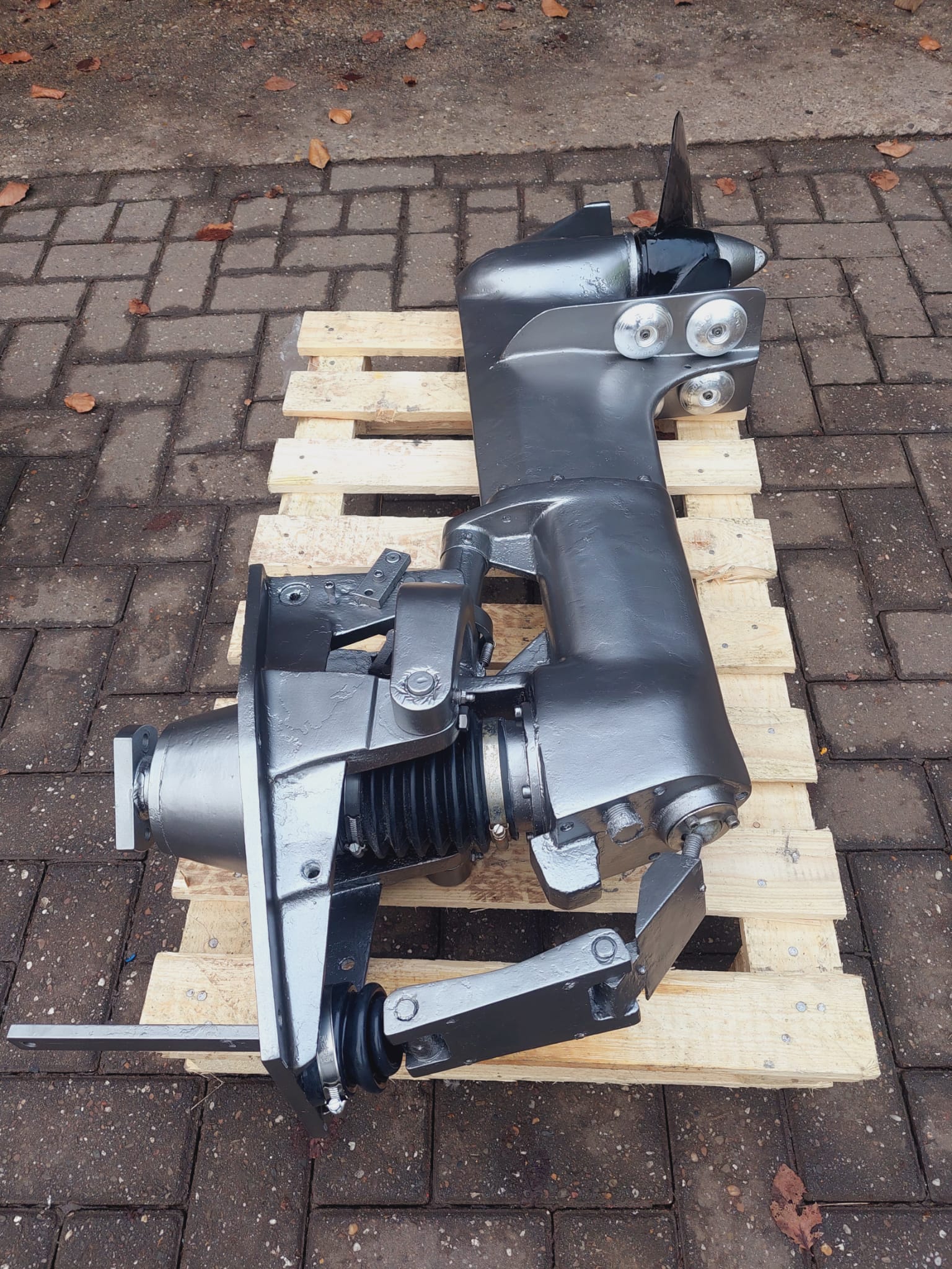 Catamaran drive Sonic Drive MK2 800mm AB Marine service