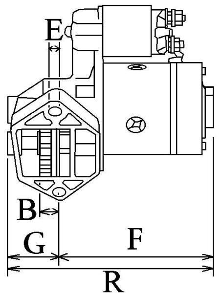 Distributeur Marin Volvo Penta / Prestolite 3854128 - Pour Moteurs 5.0/5.7, SAE J1171 (occasion)