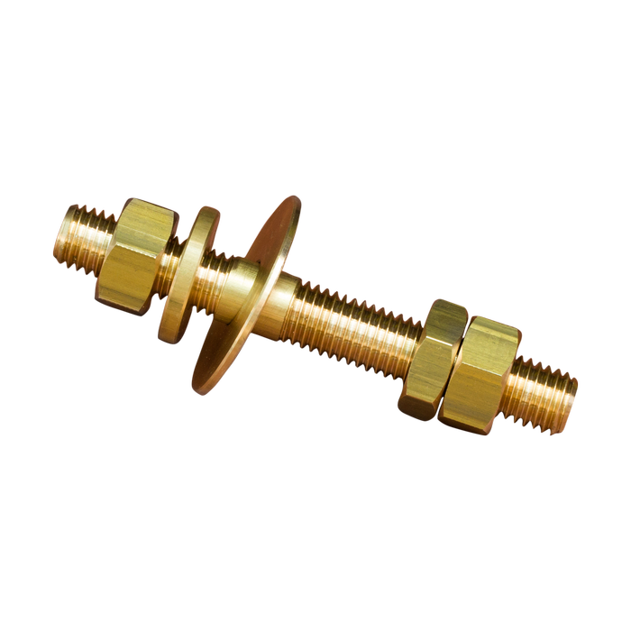 Disc anode for Stern 135*47 compl. w. plug, pad&bolt Zinc