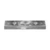Opschroefbare commerciële anode 455X100X47 H.C. 230, Aluminium