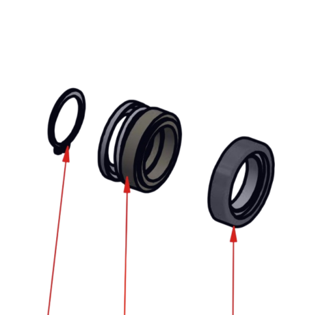 JMP Gleitringdichtungssatz MCSSET0007