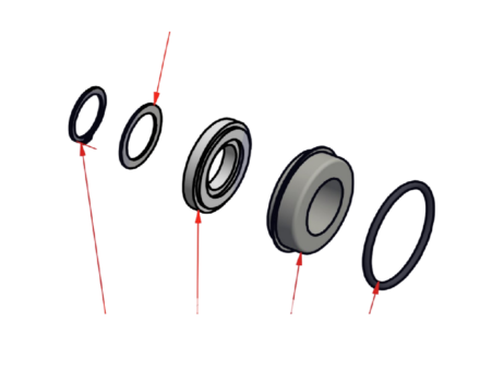 JMP Mechanical seal kit MCSSET0012