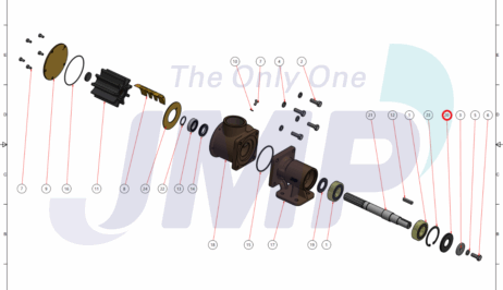JMP Retainer 0010 for pump D4000/50LP - Image 2