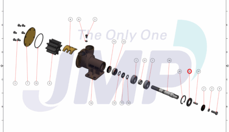 JMP Retainer 0030 for pump 25UP - Image 2
