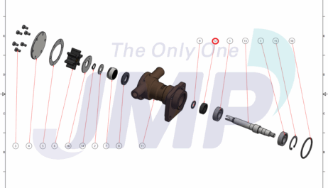 JMP Retainer 0041 for pump PK10IH - Afbeelding 2