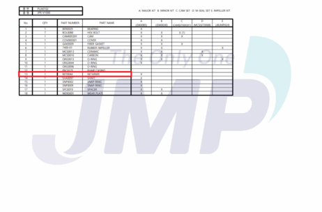 JMP Halter 0044 für Pumpe V1000 – Bild 3