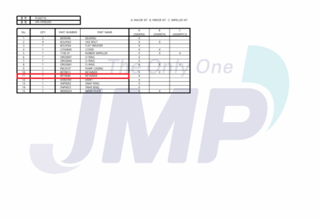 JMP Halter 0049 für Pumpe VP0020D – Bild 3