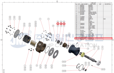 JMP Gleitringdichtungssatz MCSSET0011 – Bild 2