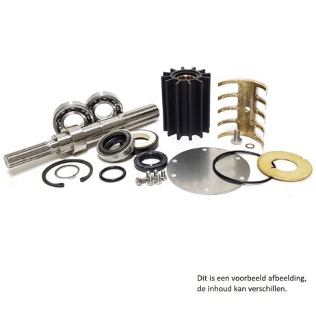 Deze SH23975 major repair Kit is voor het onderhoud aan de volgende Sherwood pompen: P1710, P1710X, P1710-02, P172, P1726, P1726X, P1732X, P1732-02, P176,