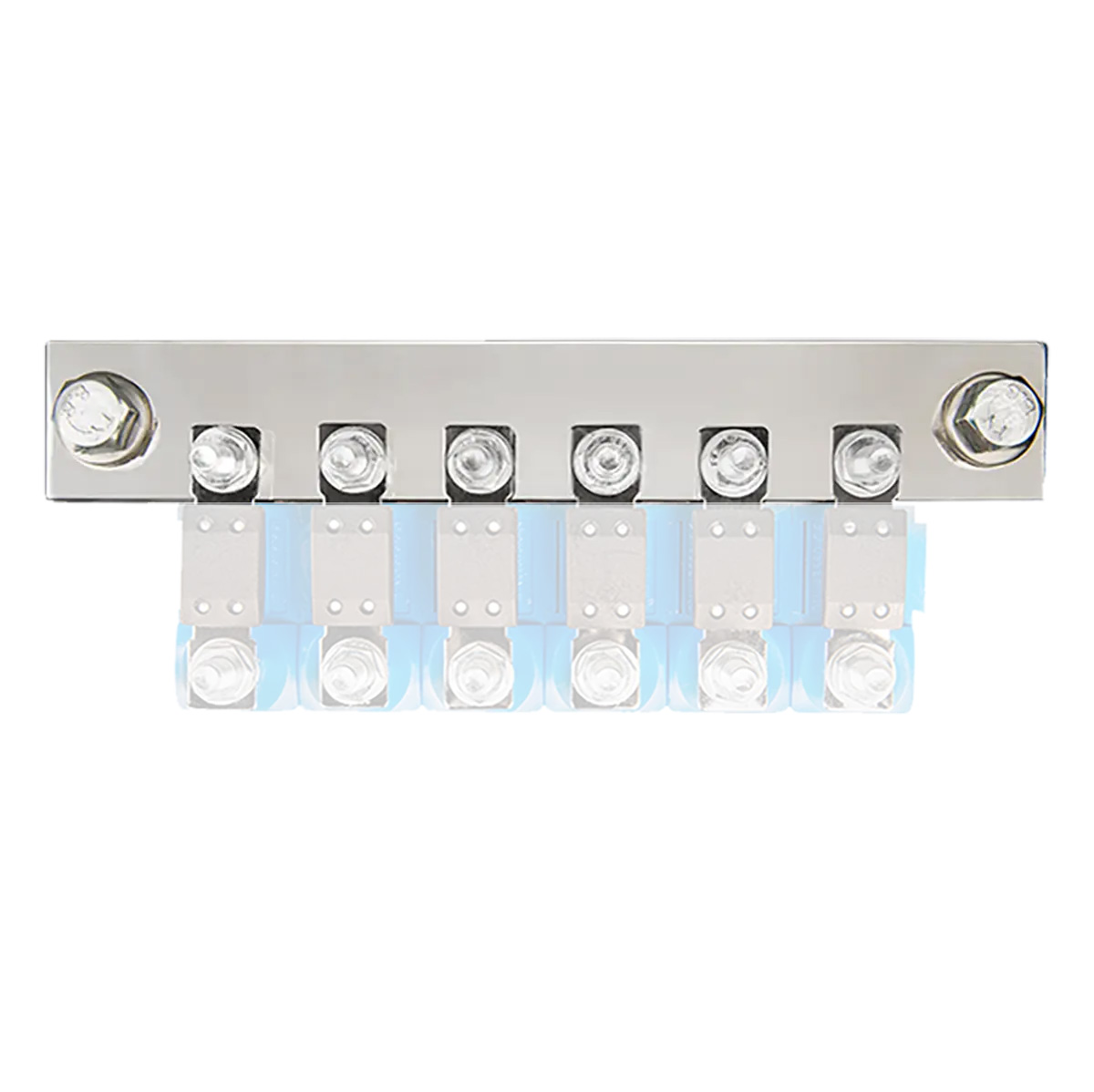 Busbar om 6 CIP100200100 aan te sluiten