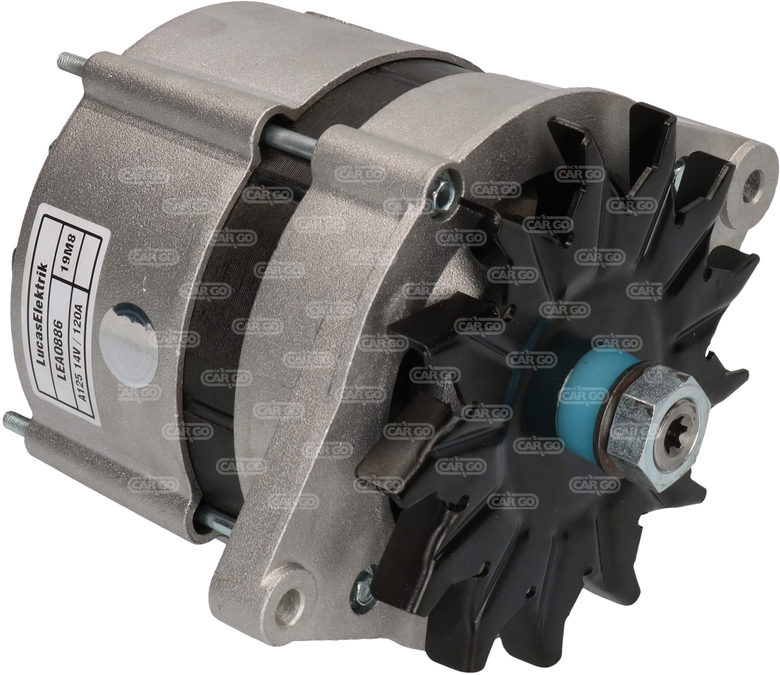 Alternateur RIDEX 4G1390 120A 14V Avec Poulie Débrayable - Pour Honda Civic, CR-V, Accord (Modèles Diesel)