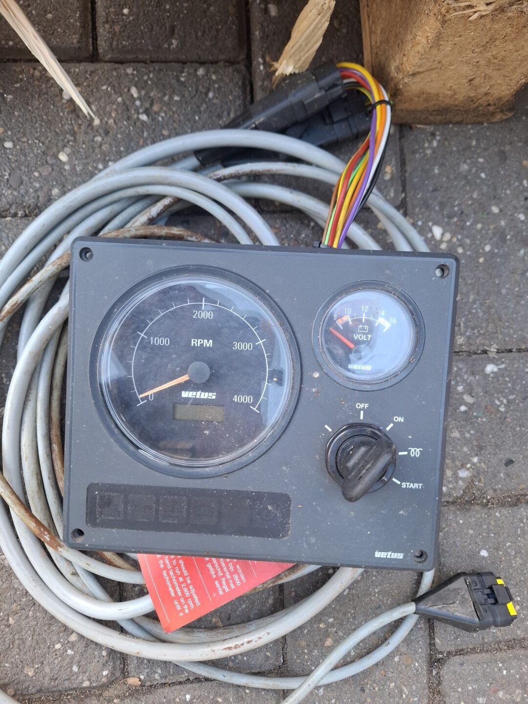 Vetus M3.28 28 PS komplett mit Wendekupplung und Armaturenbrett – Bild 6