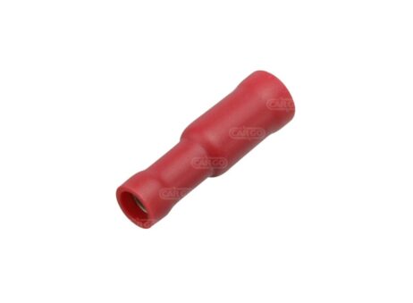 Cable lug/Amp plug 4 mm red/female (per 100 pieces)