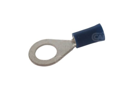 Cable lug/Amp plug 8 mm blue (per 100 pieces)