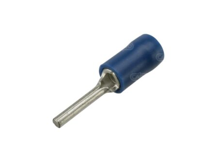 Stekker amp pen 1.9 mm blauw (per 100 stuks)