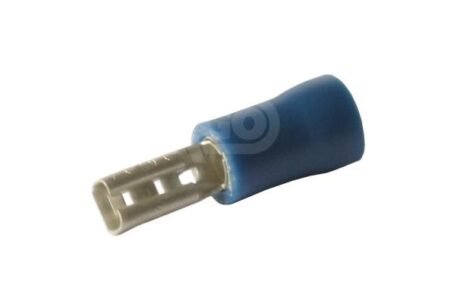 Kabelschuh/Amp stecker 2,8 mm blau (100 Stück)