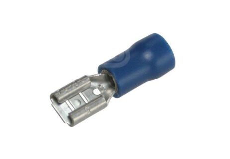 Cable lug/Amp plug 4.5 mm blue (per 100 pieces)