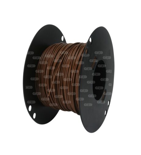 Draad 0.75 mm² bruin (per 100 meter)