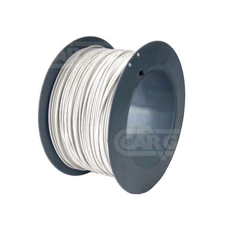 Draad 0.75 mm² wit (per 100 meter)