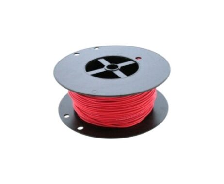 Montagesnoer ROOD 2,5 mm² buitendiameter 3.5 mm (per 100 meter)
