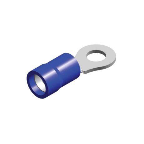 PVC ring tongue M4 blue 1.5-2.5 mm² packaging 5 pieces