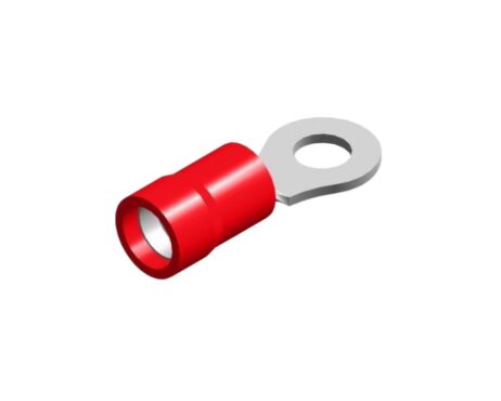 PVC Ringzunge M5 rot 0,5-1,5mm² Verpackung 5 Stück