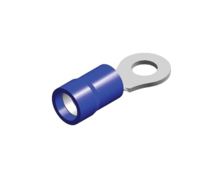 PVC ringtong M6 blauw 1,5-2,5 mm² verpakking 5 stuks