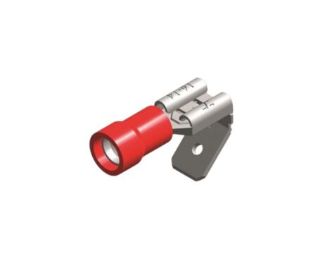 PVC sleeve 6.3X0.8 red 0.5-1.5mm² packaging 5 pieces