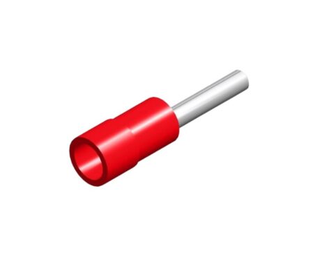 Nylon wire pin 1.9 mm red 0.5-1.5 mm² packaging 5 pieces