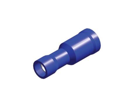 PVC sleeve 4 mm blue packaging 5 pieces
