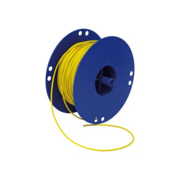 Car cable 0.75mm² Yellow VDS Reel per 100 meters