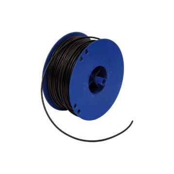 Car cable 1.0mm² Black VDS Reel per 100 meters