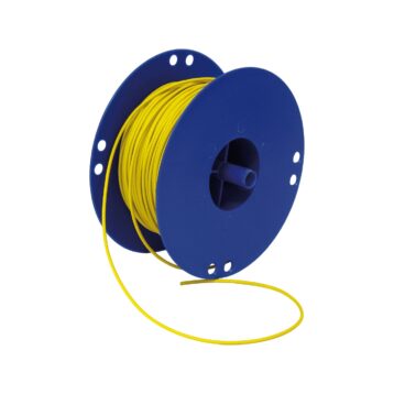 Car cable 1.0mm² Yellow VDS Reel per 100 meters