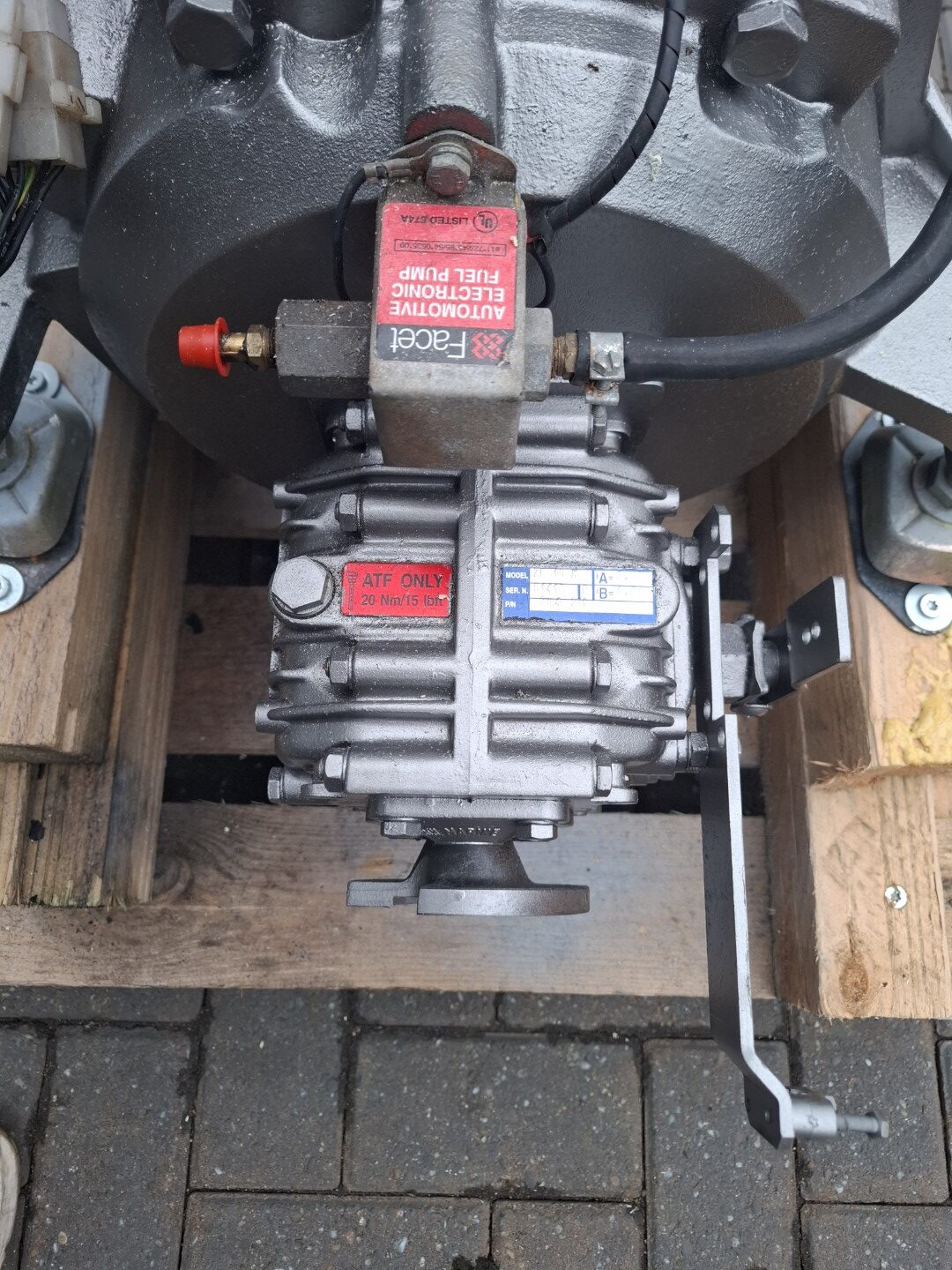 Mitsubishi S4L  35pk scheepsmotor met warmtewisselaar keerkoppeling - Afbeelding 8