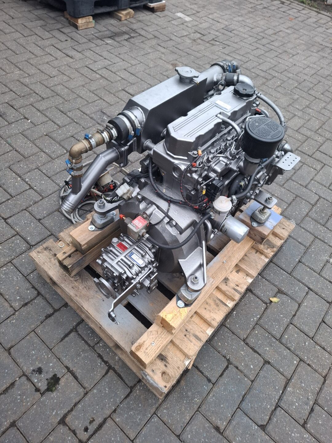 Mitsubishi S4L  35pk scheepsmotor met warmtewisselaar keerkoppeling - Afbeelding 6