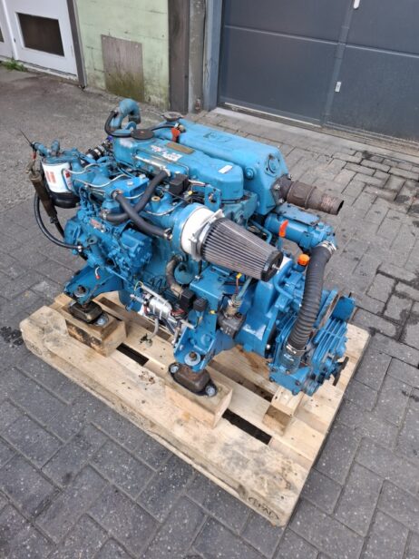 Sabb M4 (Mitsubishi S4E) 70 PS Schiffsmotor mit Wärmetauscher – Komplettmotor M4 295GRLB – Bild 3
